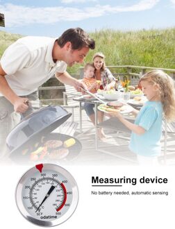 Instant Read Vlees Thermometer Met Bevestigingsclip Lange Steel Bbq Frituren Thermometer Bakken Thermometer Barbecue Thermometer 20cm Stick needle