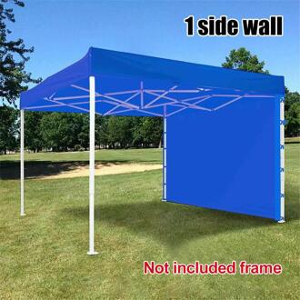 Instant Sunwall 3x 2M/118.11X78.74Inch Oxford Doek Vouwen Zonnebrandcrème Cover Voor Camping Tent Luifel blauw