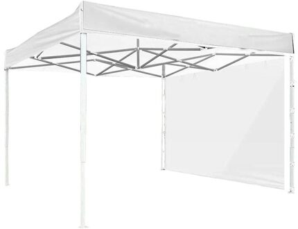 Instant Sunwall 3x 2M/118.11X78.74Inch Oxford Doek Vouwen Zonnebrandcrème Cover Voor Camping Tent Luifel wit