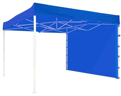 Instant Sunwall P Op Up Luifel, Outdoor Instant Luifels, Verwijderbare Rits Einde, W0YC blauw