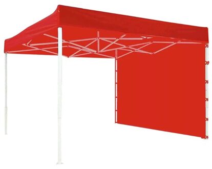 Instant Sunwall P Op Up Luifel, Outdoor Instant Luifels, Verwijderbare Rits Einde, W0YC rood