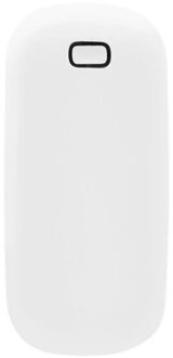 Instant Verwarming Oplaadbare Hand Warmer, 4H Elektrische Hand Warmer Heater, Draagbare Power Bank Herbruikbare Handwarmer wit