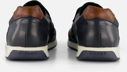 Instappers blauw Leer - 41,42,44,46