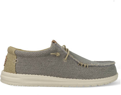 Instappers Wally Braided Flannel HD40003-1YF Grijs-41 maat 41