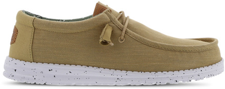 Instappers Wally Washed Canvas HD40296-267 Bruin-42 maat 42