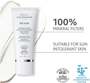 Institut Esthederm No Sun 100% Mineral Screen Protective Care - Extrémně ochranný krém proti slunci