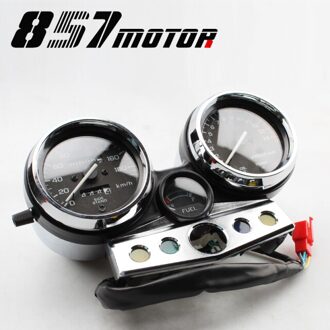Instrument Assemblage Meters Meter Cluster Snelheidsmeter Kilometerteller Toerenteller Voor Honda CB400 CB400SF MC31 1995 1996 1997 1998 Cb 400 wit dial