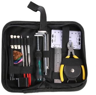 Instrument Onderhoud Gitaar Reparatie Gereedschap Schoonmaken Tech Tool Kit Voor Gitaar Bas Parts Gitaar Repareren Tool Kit Accessoires