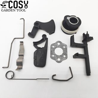 Intake Buis Throttle Trigger Chokestang Schakelaar As Kit Voor Stihl MS180 MS170 018 017 Ms 180 Kettingzaag Vervanging Accessoires