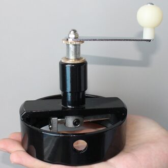 Intbuying Verstelbare Metalen Roterende Cirkel Grafische Papier Cutter Button Maker 1 "Tot 2-1/4" Pak Knop Size van 25Mm Tot 58Mm