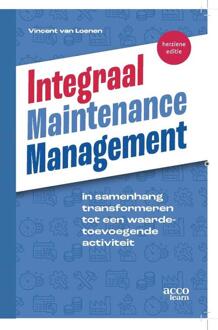 Integraal Maintenance Management -  Vincent van Loenen (ISBN: 9789492398710)
