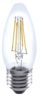 Integral Kaarslamp - E27 - 4.5w - Extra Warm Wit - 2700k - Dimbaar - Filament - Helder