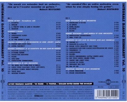 Integrale Django Reinhardt Vol. 10