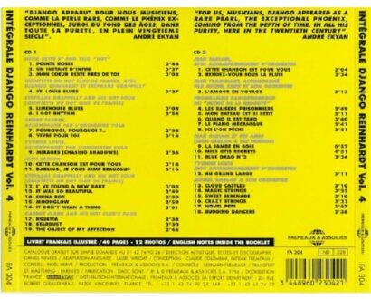 Integrale Django Reinhardt Vol. 4