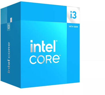 Intel Core i3-14100, 3,5 GHz (4,7 GHz Turbo Boost) Processor