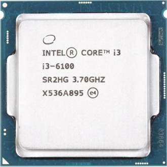 Intel Core I3-6100 - small