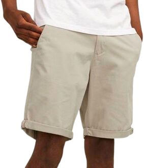 Intelligence Bowie Solid Chino Short Heren beige - M