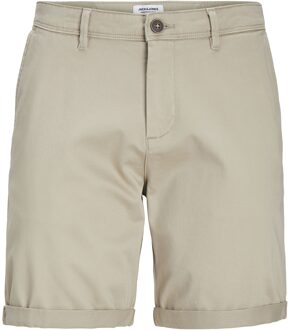 Intelligence Bowie Solid Chino Short Heren beige - M