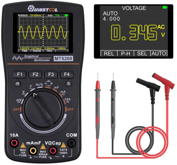 Intelligent Graphical Digital Oscilloscope Multimeter With 2.4 Inches Color Screen 2.5Msps Sampling Rate for Electronic Test