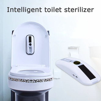 Intelligent UV Toilet Sterilizer Rechargeable Solar Power Automatic Sterilizer For Toilet Lid In Toilet For Closet Travel