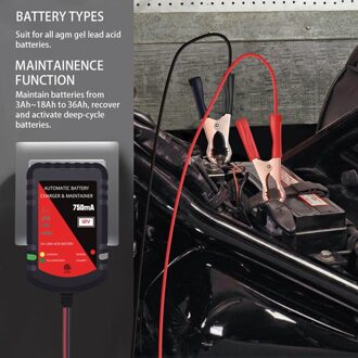 Intelligente 12V Auto Batterijen Lood-zuur Batterij Oplader Voor Auto Auto Motorfiets US