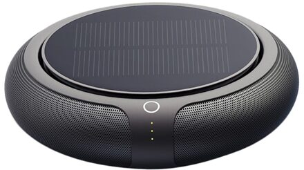 Intelligente Anion Voertuig Solar Luchtverfrisser Negatieve Ionen Oplaadbare zwart