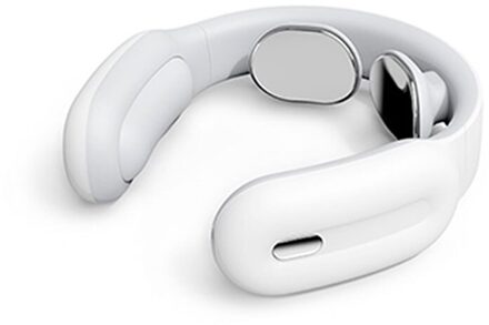 Intelligente Hals Massager Smart Elektrische Nek En Schouder Massager Pain Relief Tool Gezondheidszorg Ontspanning wit