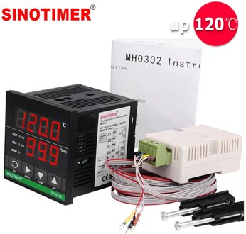 Intelligente Hoge Precisie Digitale Display Temperatuur En Vochtigheid Controller 85-265V Gebruikt In Kas Fokken Incubator
