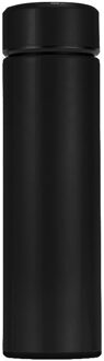 Intelligente Temperatuur Display Isolerende Thermos Zeef Thee Cup Thermische Koffie Cup Roestvrij Staal Vacuüm Fles zwart
