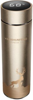 Intelligente Temperatuur Display Vacuüm Geïsoleerde Fles 500Ml Lcd Touch Screen Roestvrij Staal Lekvrij Fles Vacuüm Water