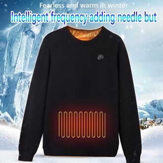 Intelligente Verwarming Trui Usb Elektrische Sweatshirt Warm Koolstofvezel Verwarmde Jas Voor Zowel Mannen En Vrouwen XXL