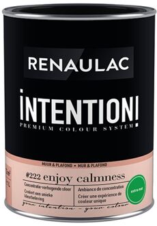 Intention Muurverf - Extra Mat - Enjoy Calmness - 1l
