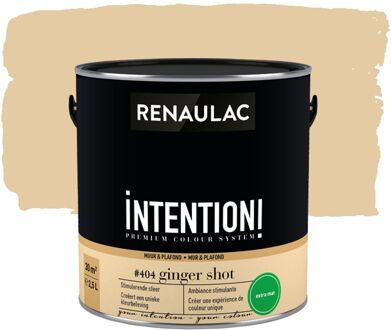Intention Muurverf - Extra Mat - Ginger Shot - 2,5l