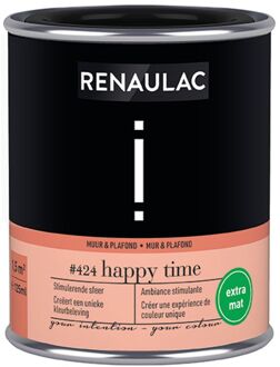 Intention Muurverf - Extra Mat - Happy Time - 125ml