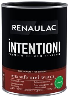 Intention Muurverf - Extra Mat - Safe And Warm - 1l