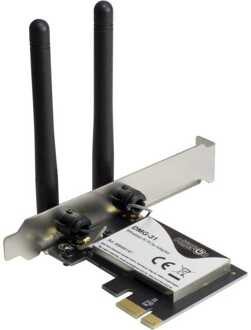 Inter Tech DMG-31 Wireless-N PCIe Adapter WLAN adapter