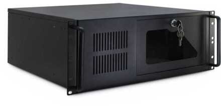 Inter-Tech IPC 4U-4088-S Rack Zwart