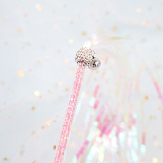 Interactieve Teaser Kat Stok Speelgoed Met Piepende Papier Kwasten Huisdier Oefening Speelgoed Voor Kitten Katten BM0580P