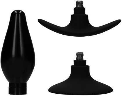 Interchangeable Butt Plug Set - Rounded - Large