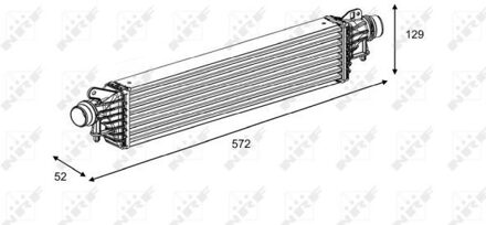 Intercooler, inlaatluchtkoeler 30179