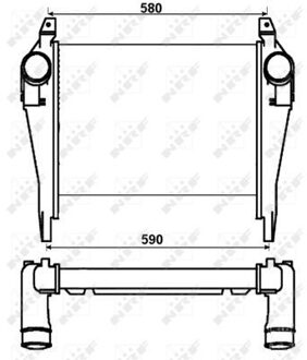 Intercooler, inlaatluchtkoeler 30265
