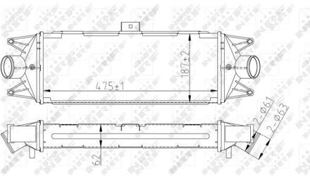 Intercooler, inlaatluchtkoeler 30879