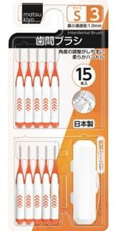 Interdental Brush S 15 pcs