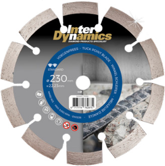 InterDynamics Inter Dynamics Diamant Voegenschijf | 230mm | 6mm dikte - 373230