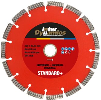 InterDynamics Inter Dynamics Diamantzaag Universeel Standard+ 150x22,2mm - 404145