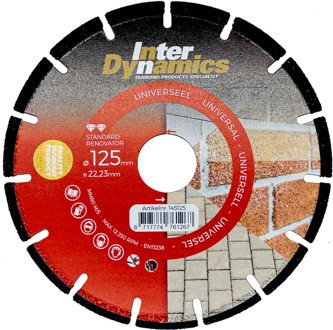 InterDynamics Inter Dynamics Renovator | Alleszaagblad | 125 mm | 145125