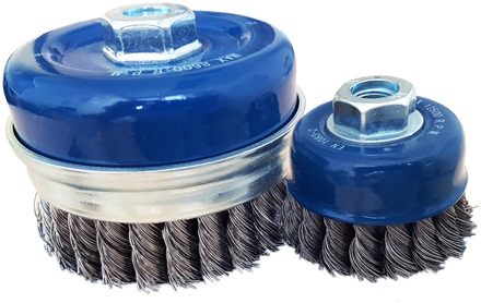 InterDynamics staaldraadborstel 65mm M14 | 1 stuk - 395065