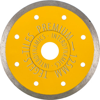 InterDynamics Tegel Premium diamantzaagblad 115mm, 22.23mm | 1 stuk - 330115