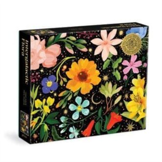 Intergalactic Flora 1000 Piece Foil Puzzle -  Galison (ISBN: 9780735372917)