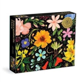Intergalactic Flora 1000 Piece Foil Puzzle - Galison